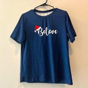 Cute Christmas Print Tee